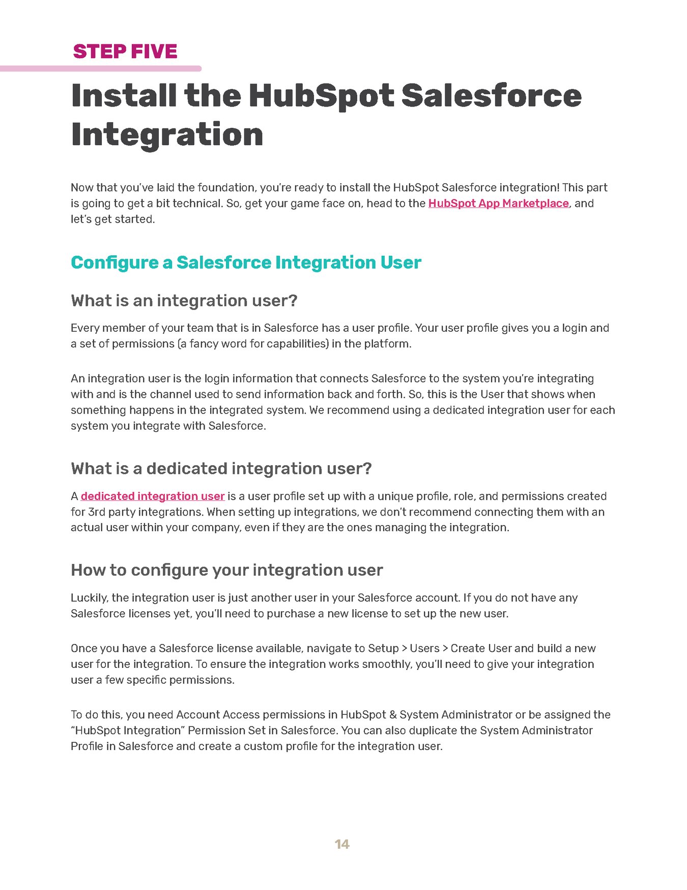 HubSpot Salesforce Integration Guide from Coastal Consulting